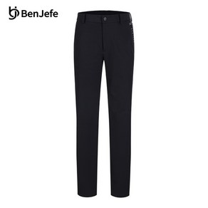 벤제프 빅사이즈남성 스트레이트 팬츠 BP1MMSL101-BK 1123564