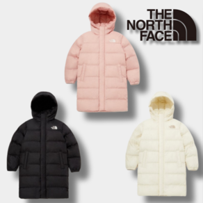 (국내백화점정품) THE NORTH FACEC MAN WOMAN KIDS 키즈 노스페이스 롱패딩 은볼 남아 여아 보온성 가벼움 데일리