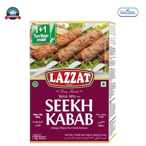 Lazzat Seekh Kebab Masala 100g 라자트 시크 케밥 마살라 100g, 1개