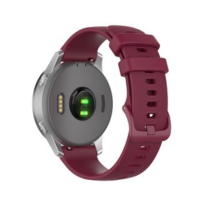 Garmin Venu 2S Active S VivoMove 3S vivoactive 4S 가민 스트랩 부드러운 실리콘 손목대 18mm 퀵 릴리스 시계줄