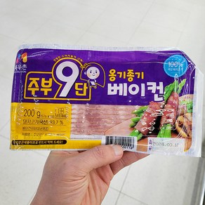 캔디사은품 + 목우촌 주부9단 옹기종기 베이컨, 1개, 200g