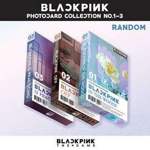 [버전랜덤] 블랙핑크 (BLACKPINK) - THE GAME PHOTOCARD COLLECTION 미공개 포카 4종 중 1종 증정