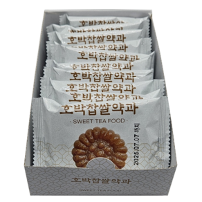 [편의점약과] 호박찹쌀약과 40g x 10개, 400g, 1개