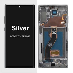 휴대폰 핸드폰 스마트폰 수리 부품 AMOLED 노트 10 플러스 스크린 삼성 호환 갤럭시 N975F LCD 디스플레이 프레임 지지대 S 펜 지문