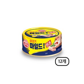 마자킹 오뚜기 마일드 참치, 135g, 12개