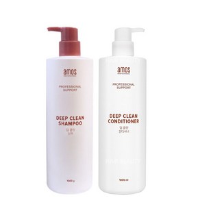 아모스 딥 클린 샴푸/컨디셔너/1000ml(대용량), 컨디셔너 1000ml, 1개