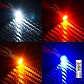 와이에이치투 T5타입 12V-24V 5050 3칩 1발 LED 전구 차량용 LED램프, 본상품선택, 1개