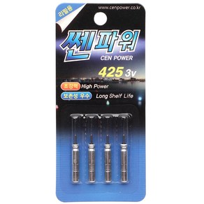 쎈파워 케미전지 CR425(4개입), 4개
