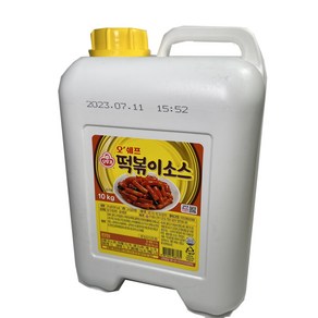 오뚜기 떡볶이소스 10kg