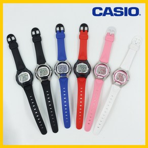 CASIO 카시오 정품 6가지 색상 아동용 키즈 손목시계