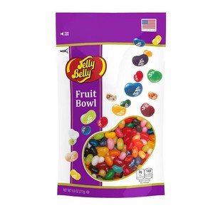 Jelly Belly Fruit Bowl Jelly Beans Assorted Fruit Flavors 9.8-oz 젤리 벨리 과일 그릇 젤리빈 다양한 과일 맛 9.8온스