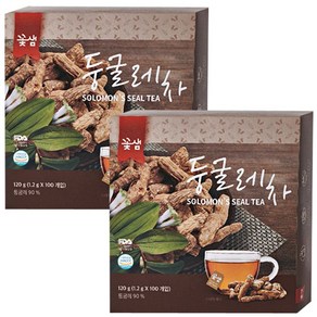 꽃샘 둥굴레차 100T, 1.2g, 100개입, 2개