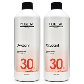 [로레알] 옥시던트 2크림 9%산화제 1000ml, 2개