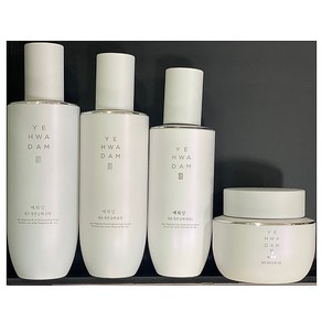 더페이스샵 예화담 제주 목련 순백 ALL 4종세트 (수액160ml+유액140ml+세럼45ml+크림50ml)