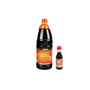 홍일식품 홍게맛장소스 골드 1.8L x 1개 + 홍게맛장 레드 200ml x1개