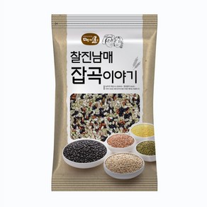 농가정보서비스 찰진남매 오색현미 500g 소포장, 1개