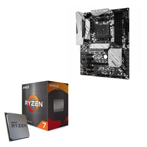 ASRock B450 STEEL LEGEND 메인보드+ Ryzen 7 5800X CPU 번들