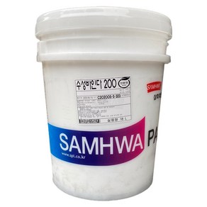 SAMHWA 수성바인다 200 18L 수성프라이머 바인더 콘크리트벽 수성하도, 1개, 투명