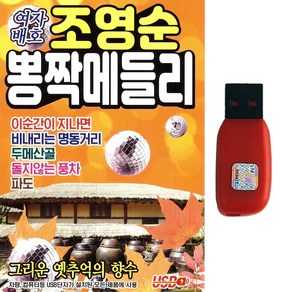 트로트 노래USB 여자배호 조영순 뽕짝메들리 80곡 추억의 옛노래