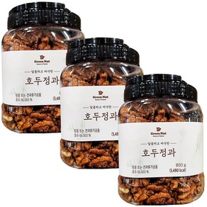 달콤하고 바삭한 호두정과, 3개, 800g