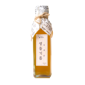 국산 생들기름 저온압착 당일착유 180ml, 1개