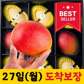 [전문가추천]골드 애플 망고 과일 선물세트, 1호(골드망고6수), 1박스