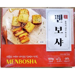 엠디에스 멘보샤(30g x20개 600g) 중국식 새우 토스트 냉동멘보샤, 30g, 20개