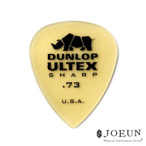 [던롭] 기타피크 Ultex Shap 0.73mm 433R.73, 단품