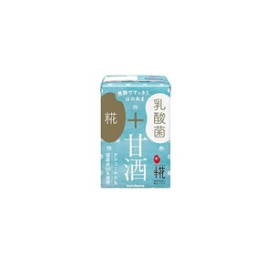 수분영양공급에도 마루코메 플러스 糀 糀아마자케 LL 유산균 국산 쌀 100% 사용 100ml×12개, 100ml, 12개