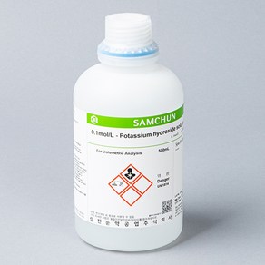 수산화칼륨용액 0.1M(0.1N) 500ML Potassium hydoxide standad solution(0.1N)