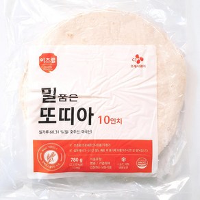 CJ 이츠웰 밀품은 또띠아 10인치 12장 780g, 2개