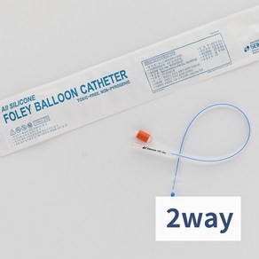 세운메디칼 2way 실리콘 폴리카테터 유치도뇨관 소변줄 멸균 FOLEYCATHETER