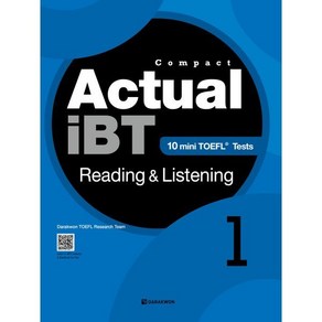 Compact Actual iBT Reading & Listening Book 1