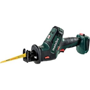 Metabo 코드 없는 톱 SSE 18 LTX Compact – 602266890 18V 가볍고 매우 편리하며 접근하기 어려운 장소에 이상적 배터리 및 충전기 없음 Besuch, Metabo 코드 없는 톱 SSE 18 LTX Comp, 1개