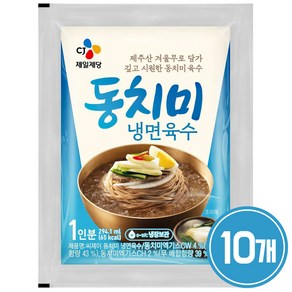 백설 동치미 냉면육수 300g (냉장포장), 10개