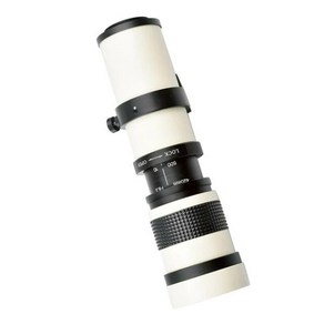 니콘 카메라용 수동 줌 렌즈 SLR 교체 부품 420-800mm 망원 D7500, [01] WHITE, 01 WHITE, 1개