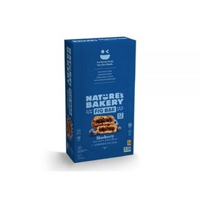 Natues Bakey 통밀 무화과 바 블루베리 12개입, 12개, 57g