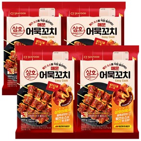 삼호 매운어묵꼬치, 4개, 360g