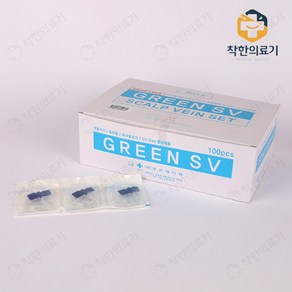 두원 나비침 25G 100개입 스칼프니들 피하수액 SCALP VEIN NEEDLE, 1개