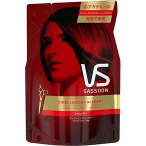 비달사순 (Vidal Sassoon) 비비드 컬러 케어 샴푸 리필 350ml, 1개