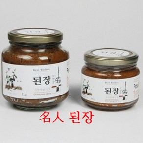 [진상품몰] 명인 이승희 3년 숙성된 된장(1kg), 1kg, 1개
