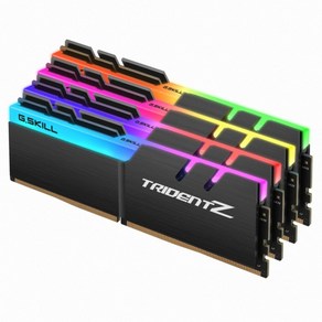 G.SKILL DDR4 32G PC4-25600 CL16TRIDENT Z RGB (8Gx4), 4개