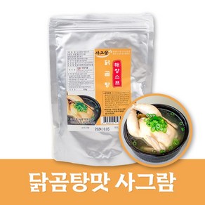 사그람 닭곰탕 해장스프 치킨파우더, 1개, 500g