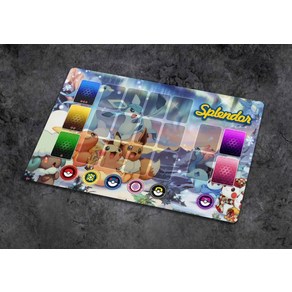 포켓몬 스플랜더 보드게임 매트 playmat, 포켓몬 스플랜더A 60X40, 1개