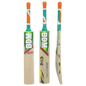 BDM Wold Cup 2011 Adult Sizes English Willow Wood Cicket Bat with Cay Case - Choose Weight, 1개