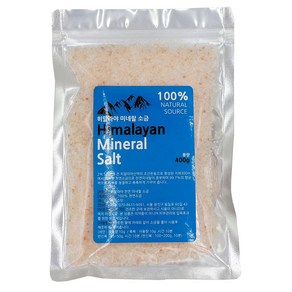 히말라야 미네랄 핑크 미용소금, 400g, 2개