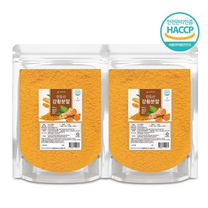 백세식품 강황가루 500g 인도산 HACCP 인증제품, 2개