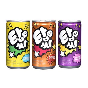 탑씨 190mL 오렌지30캔+파인30캔+포도30캔/ 총 90캔