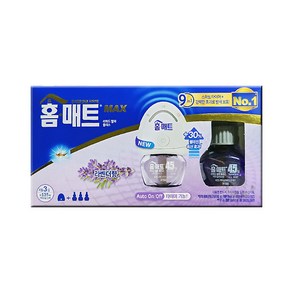 홈매트 리퀴드 홈솔루션 훈증기 + 라벤더 리필 45일 3p, 87ml, 1개
