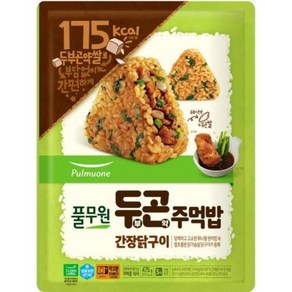 두부곤약주먹밥 간장닭구이 475g(95gx5ea) 풀무원 냉동, 단품